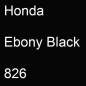 Preview: Honda, Ebony Black, 826.